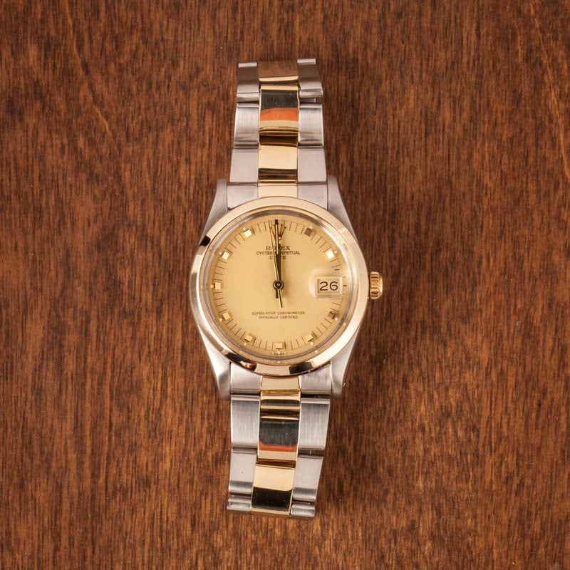 Rolex Date 15003 Two Tone Oyster