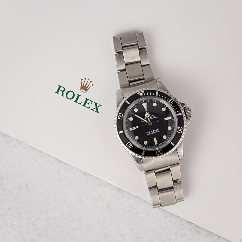 Vintage Rolex Submariner Ref 5513 "Meters First"