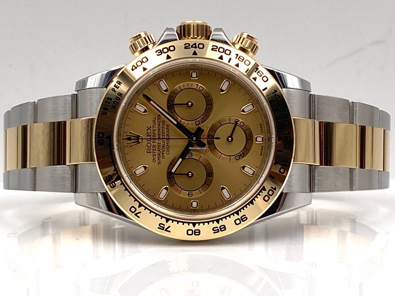 Daytona Two Tone Champagne Dial 116503 Unworn.