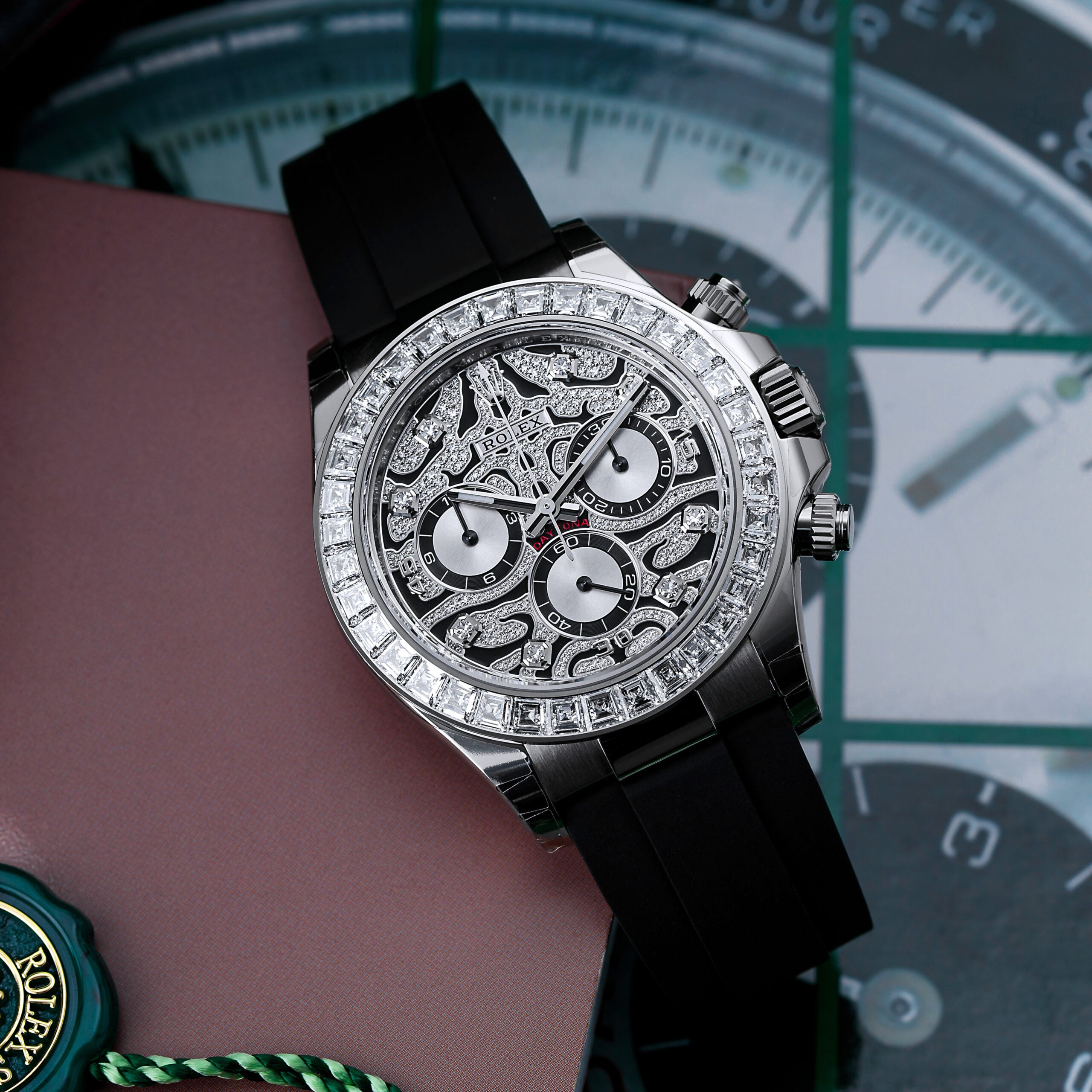 Rolex Daytona 116589TBR "Eye of the Tiger" White Gold UNWORN