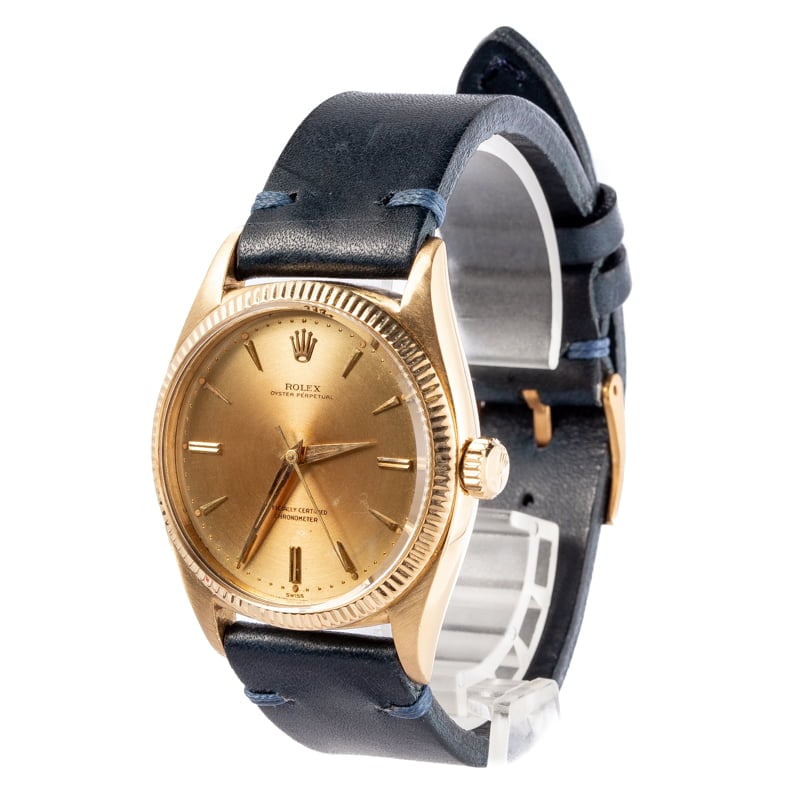 Rolex Oyster Perpetual 6599 Yellow Gold