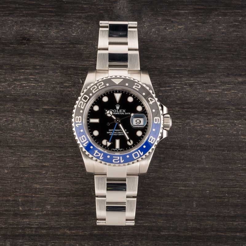 Rolex GMT-Master II Ref 116710 Ceramic Bezel