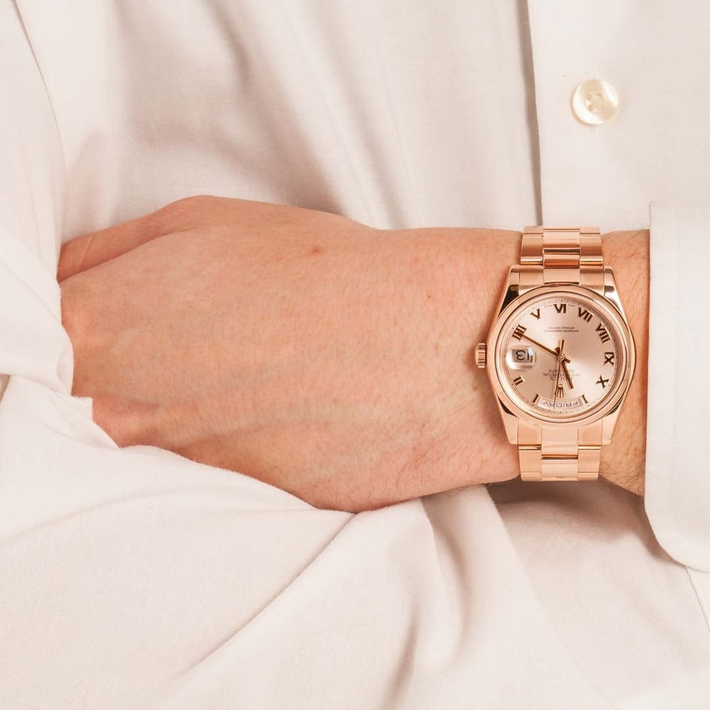 Rolex Day-Date 118205 18k Rose Gold