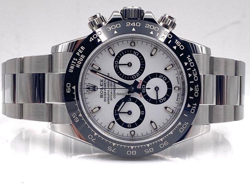 Daytona White Ceramic 116500LN 2021 Unworn.