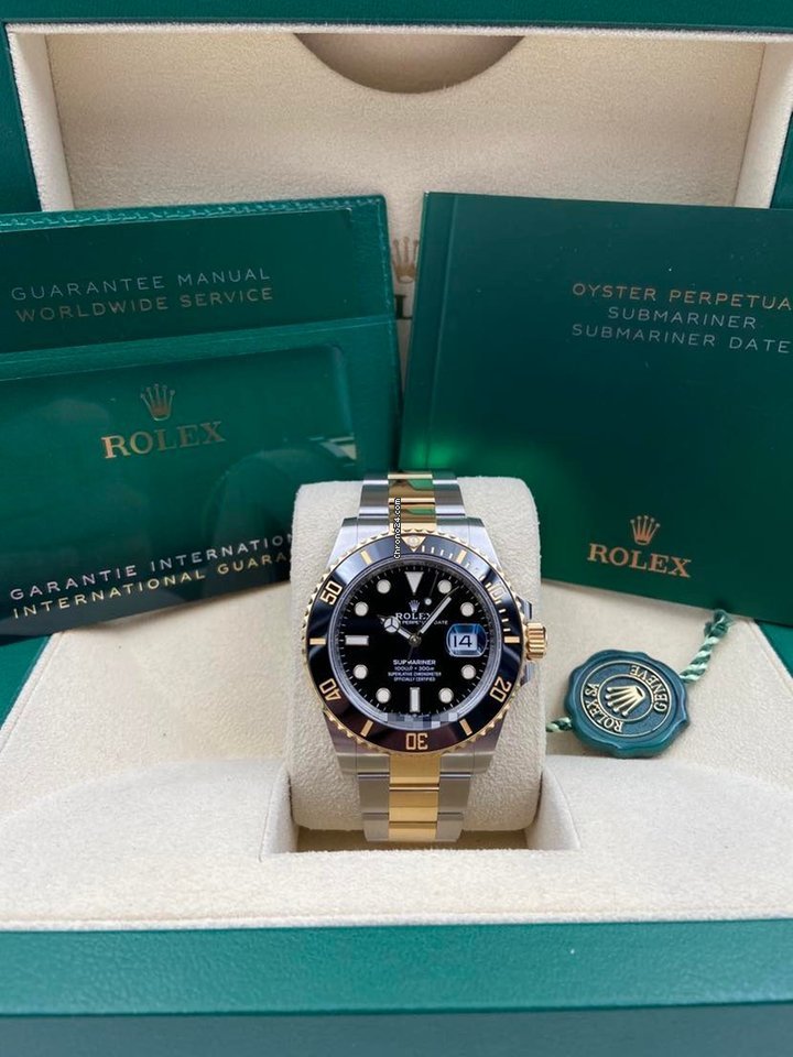 Submariner Date 41mm Black Dial Two Tone 126613LN 2021 Unworn.