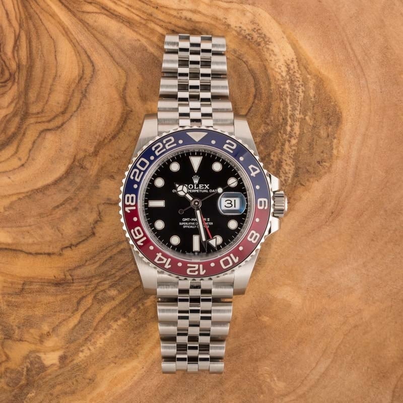 Rolex GMT-Master II Ref 126710 Red & Blue Pepsi