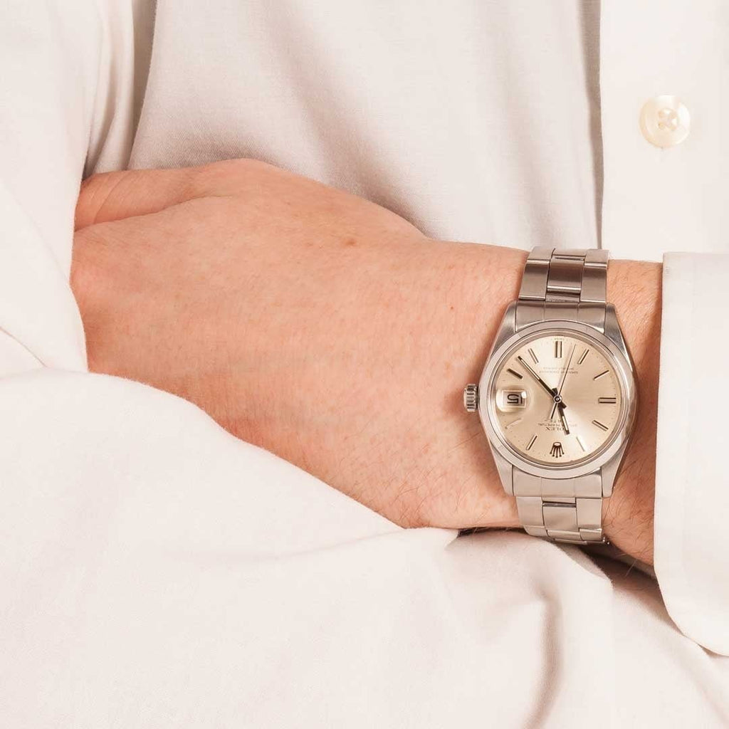 Rolex Date 1500 Silver Dial