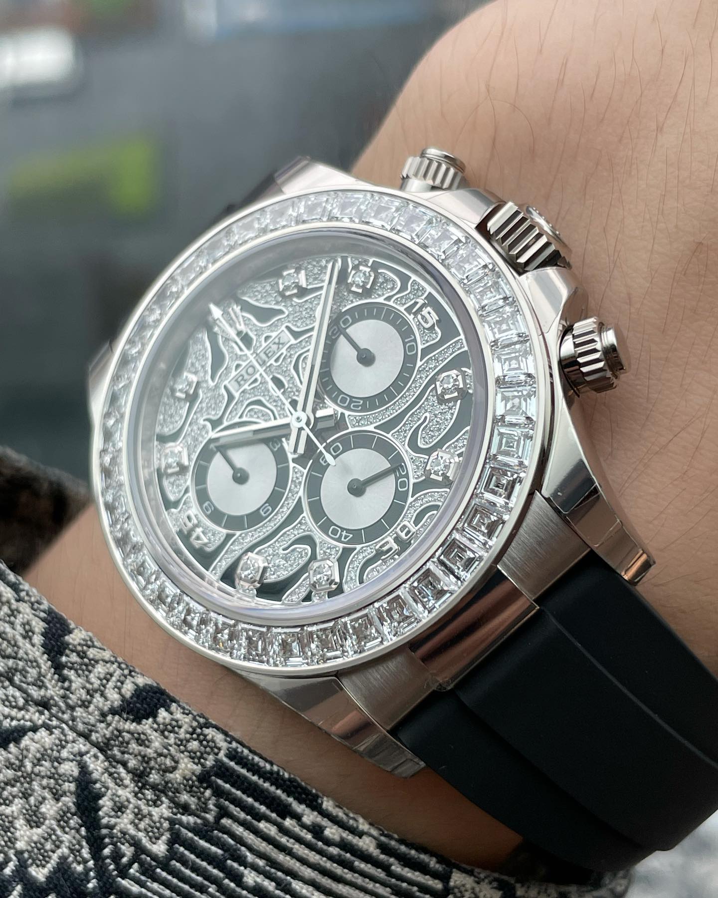Rolex Daytona 116589TBR "Eye of the Tiger" White Gold UNWORN