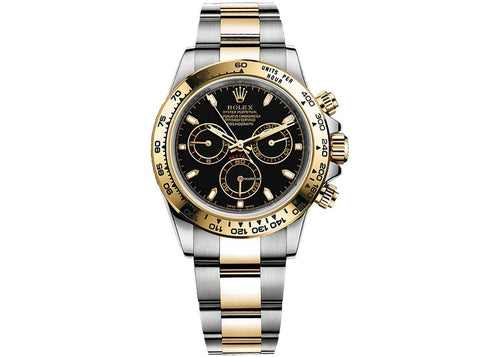 Daytona Two Tone Black Dial 116503 Unworn.