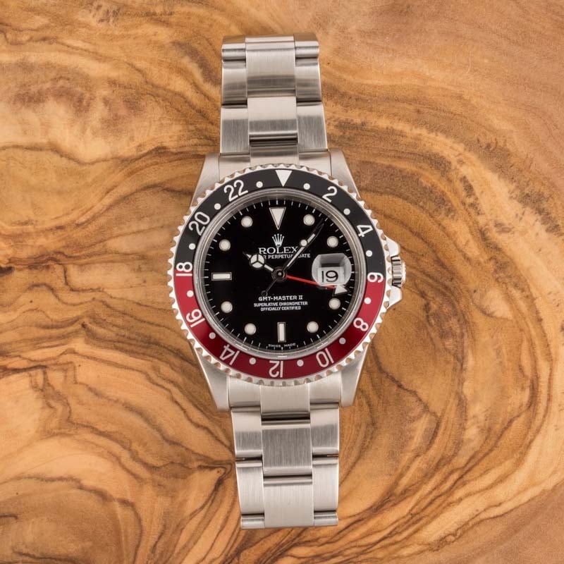 Rolex GMT-Master II Ref 16710T Coke