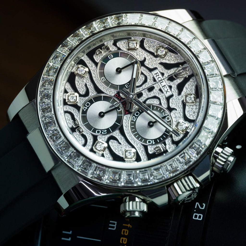 Rolex Daytona 116589TBR "Eye of the Tiger" White Gold UNWORN