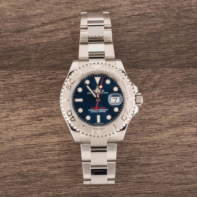Rolex Yacht-Master 116622 Platinum Bezel